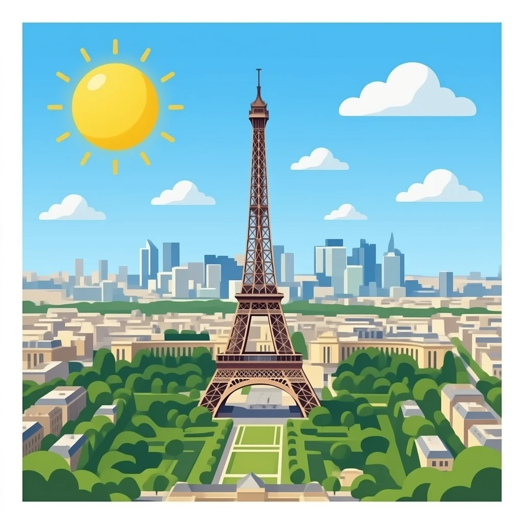 paris city emoji