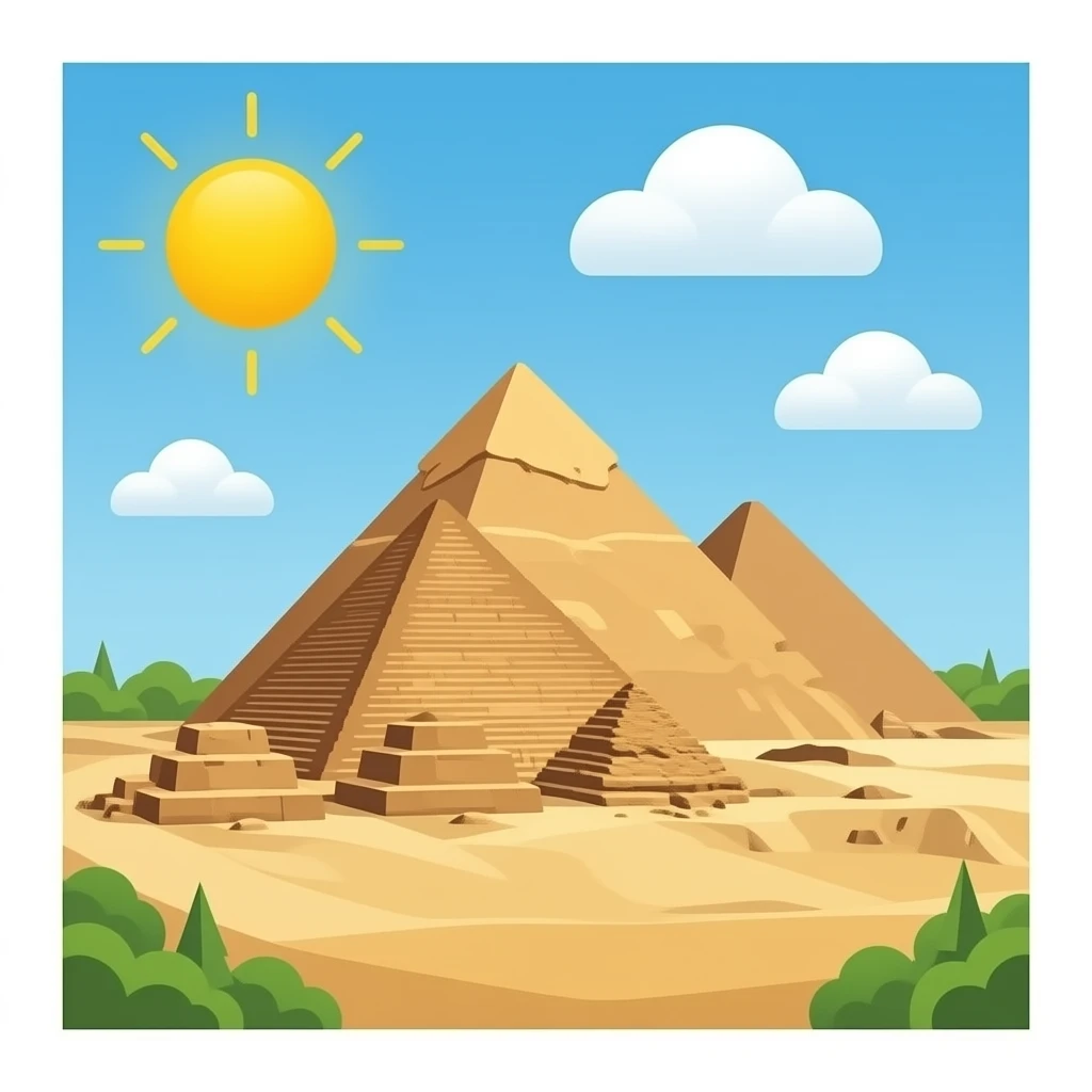 pyramid in eygpt emoji