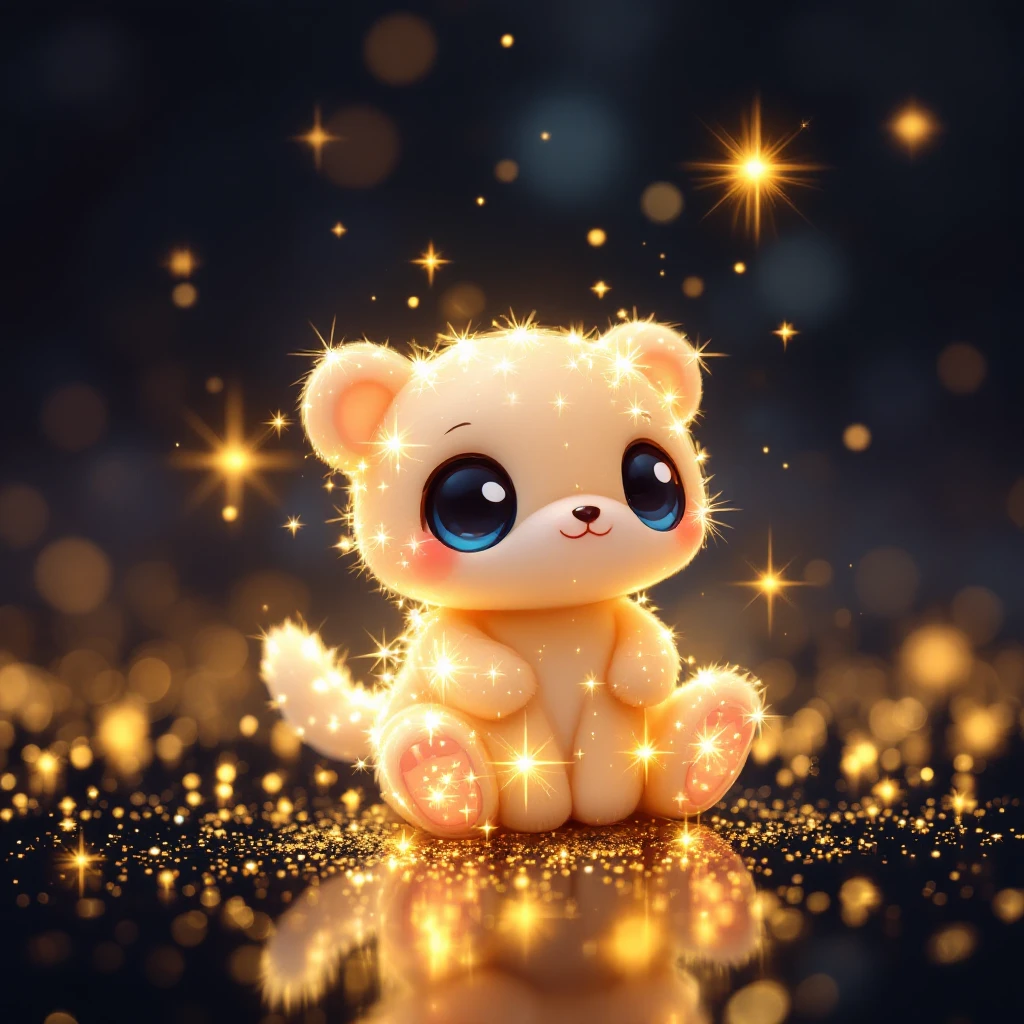 cute and shiny object with sparkles emoji