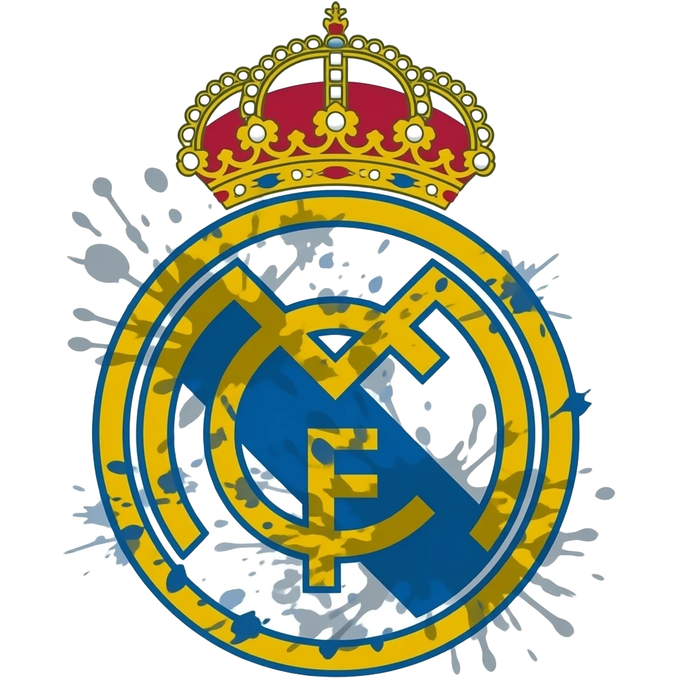 hazme la bandera de Real Madrid manchada de mioerda emoji