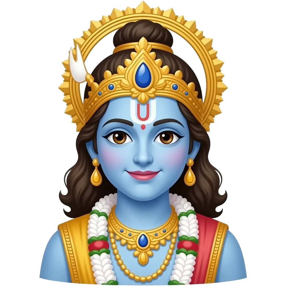 Lord krishna emoji emoji