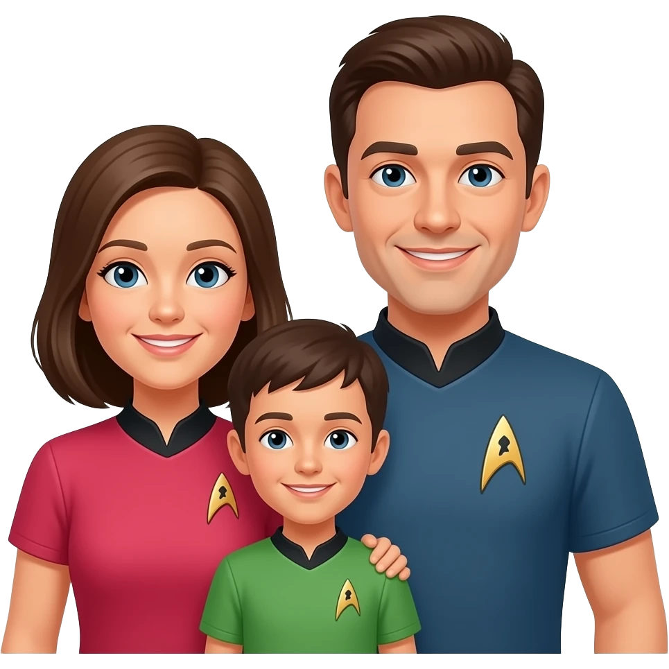 startrek cruise fam emoji