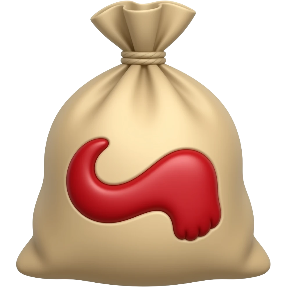 Bag of dicks emoji