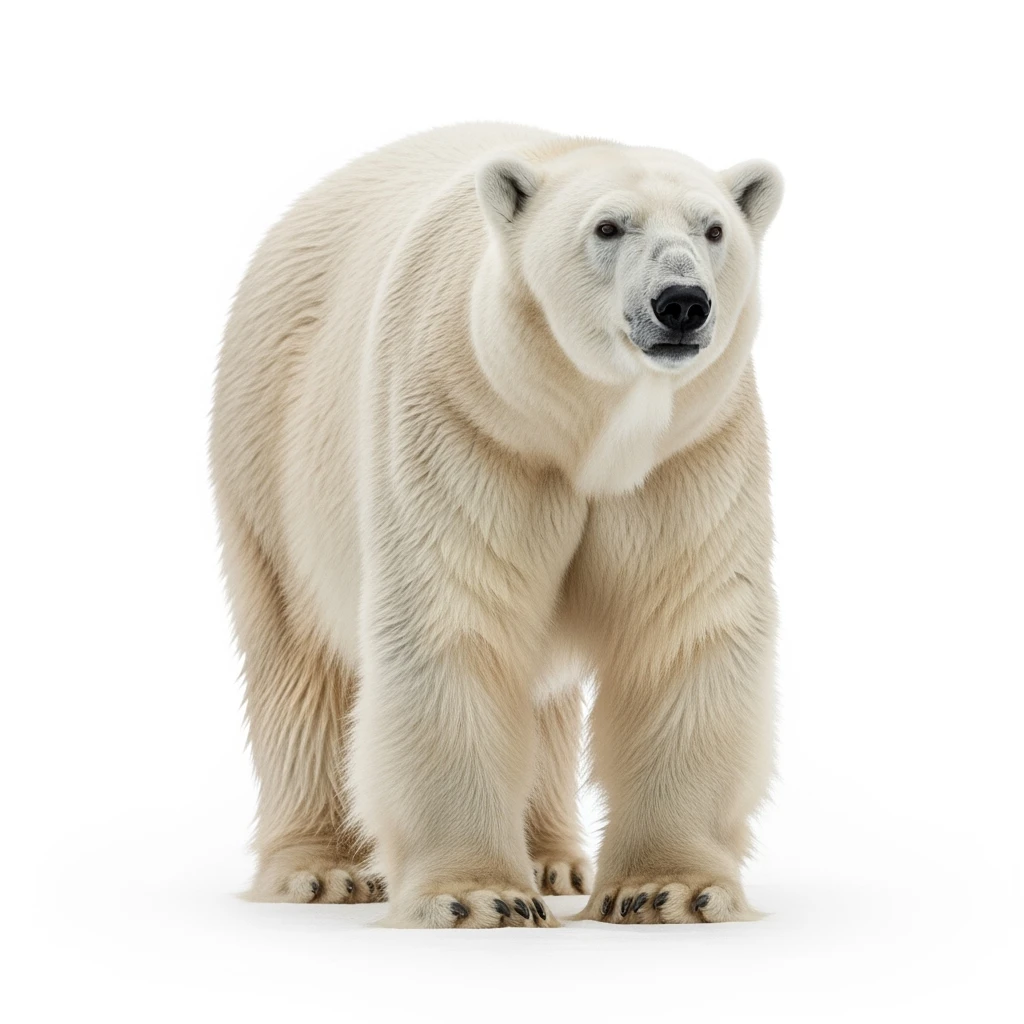 Bear white background emoji