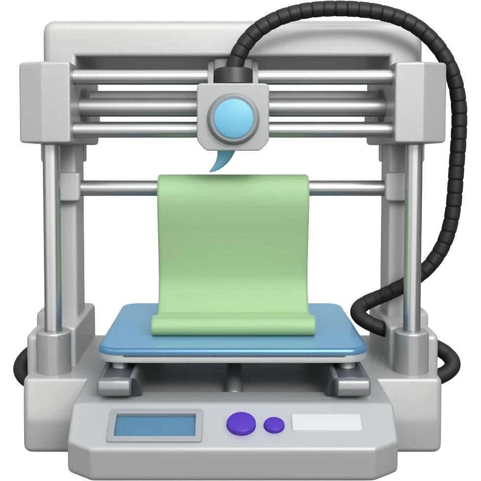 3d printer emoji