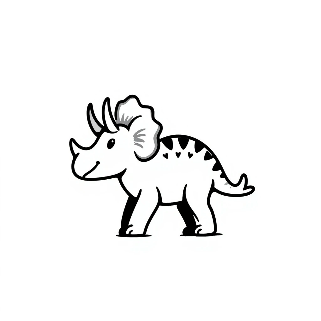Triceratops emoji