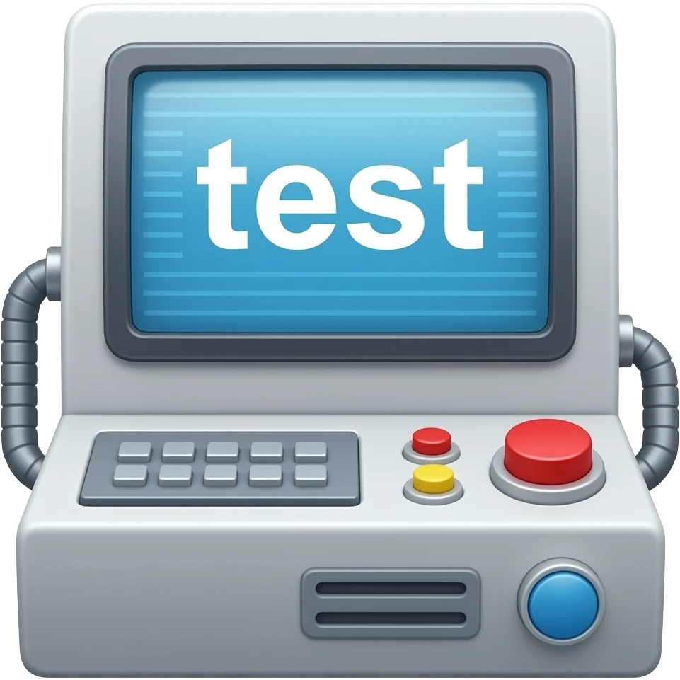 automation test include the word test emoji