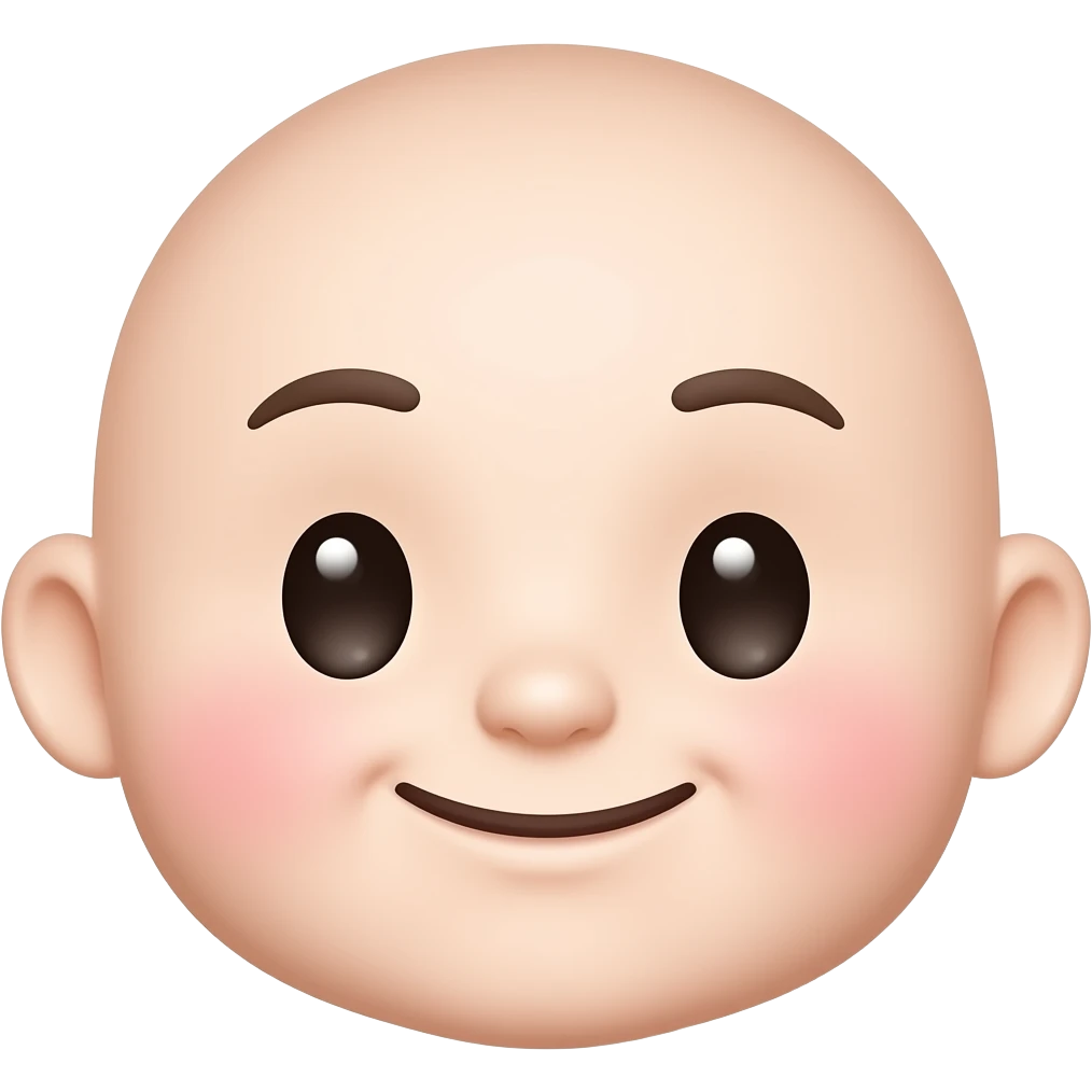 Make the light brown lines baby pink emoji