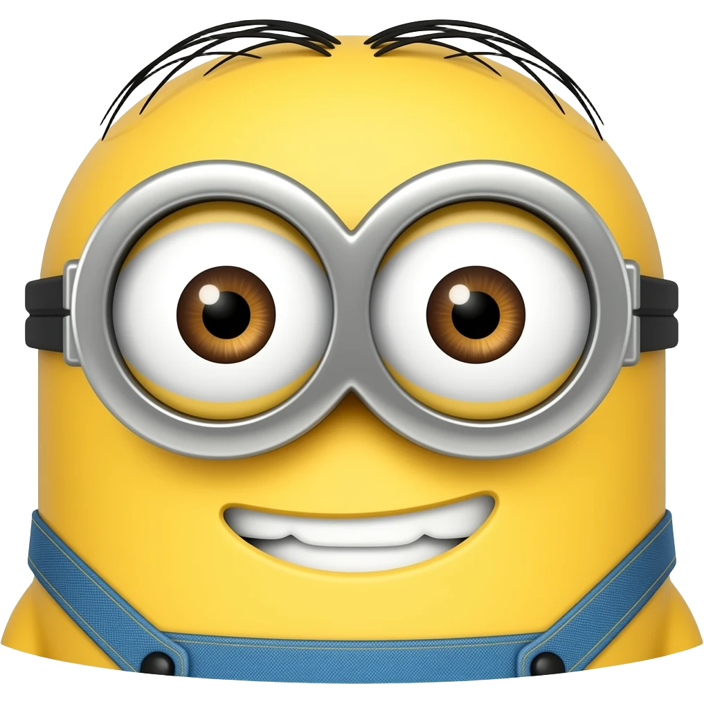 Minion glasses emoji