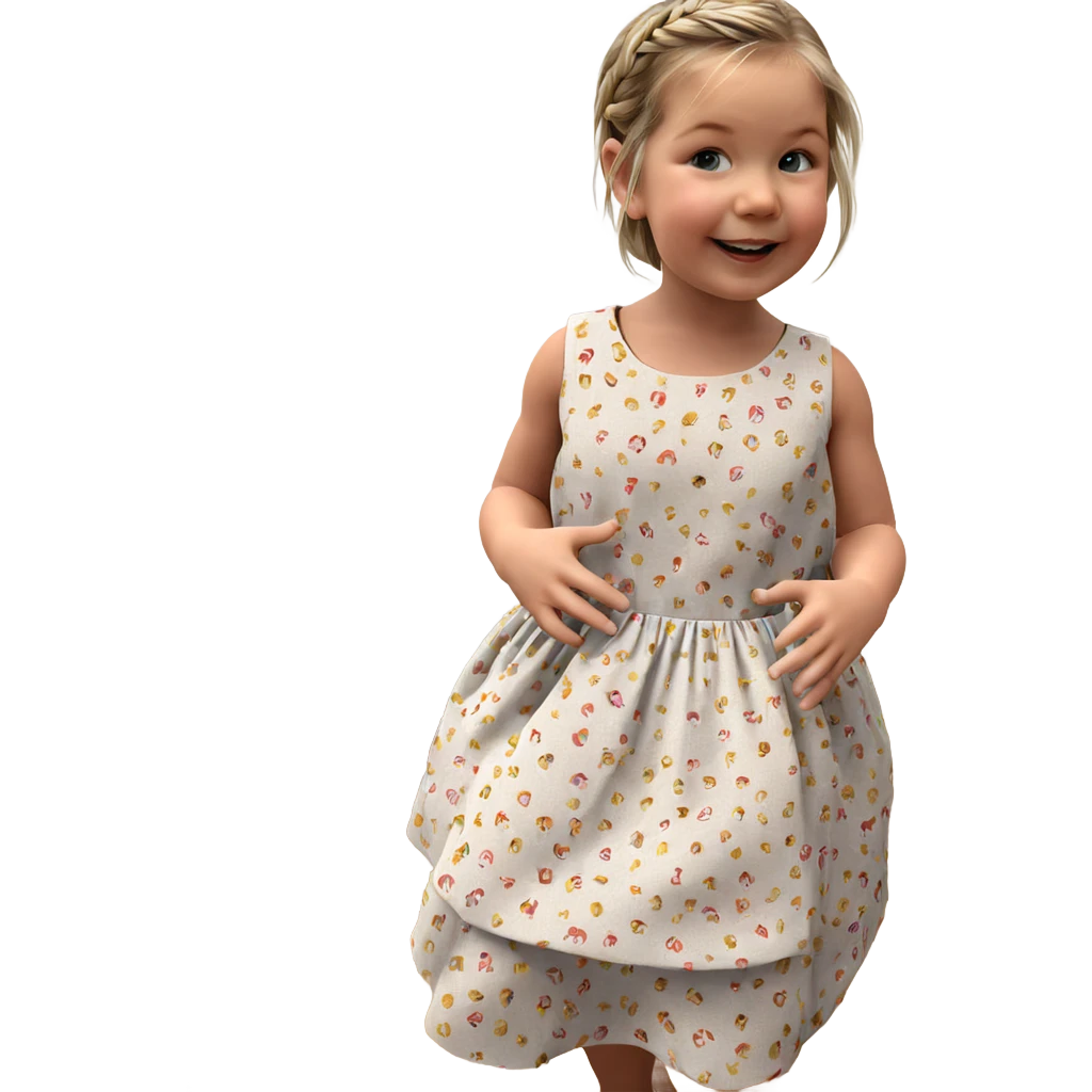 smiling girl in indoor dress emoji