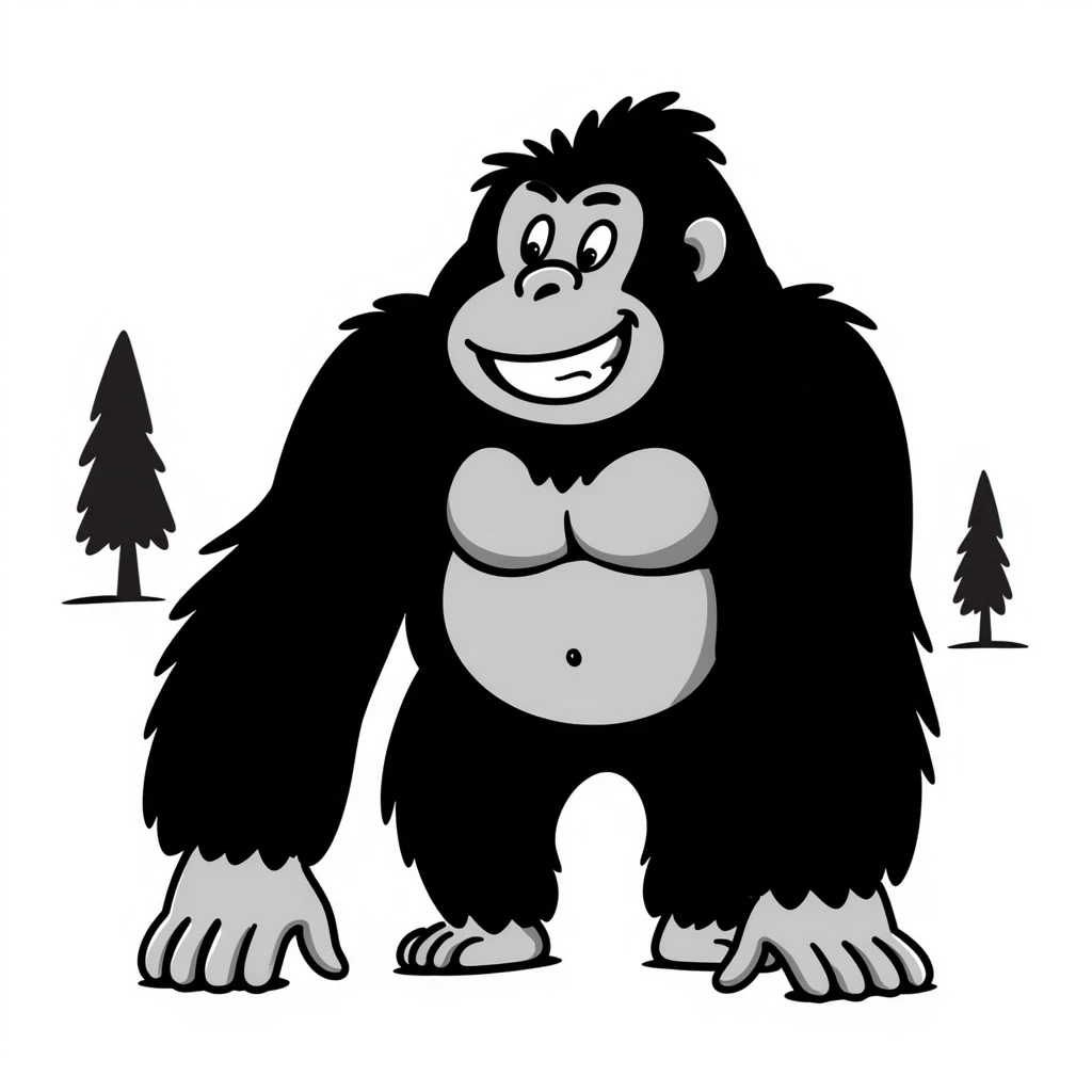 Gorilla emoji