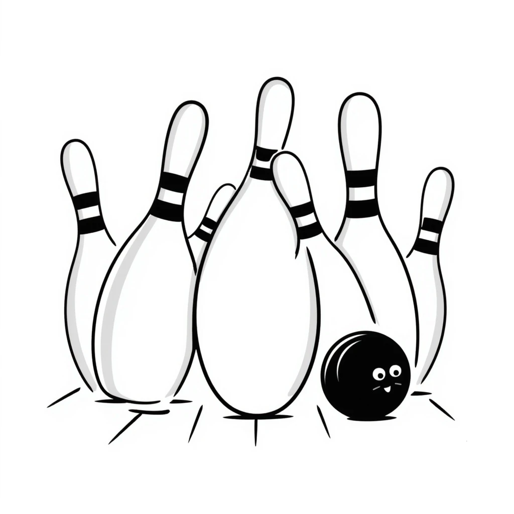 Bowling pins emoji