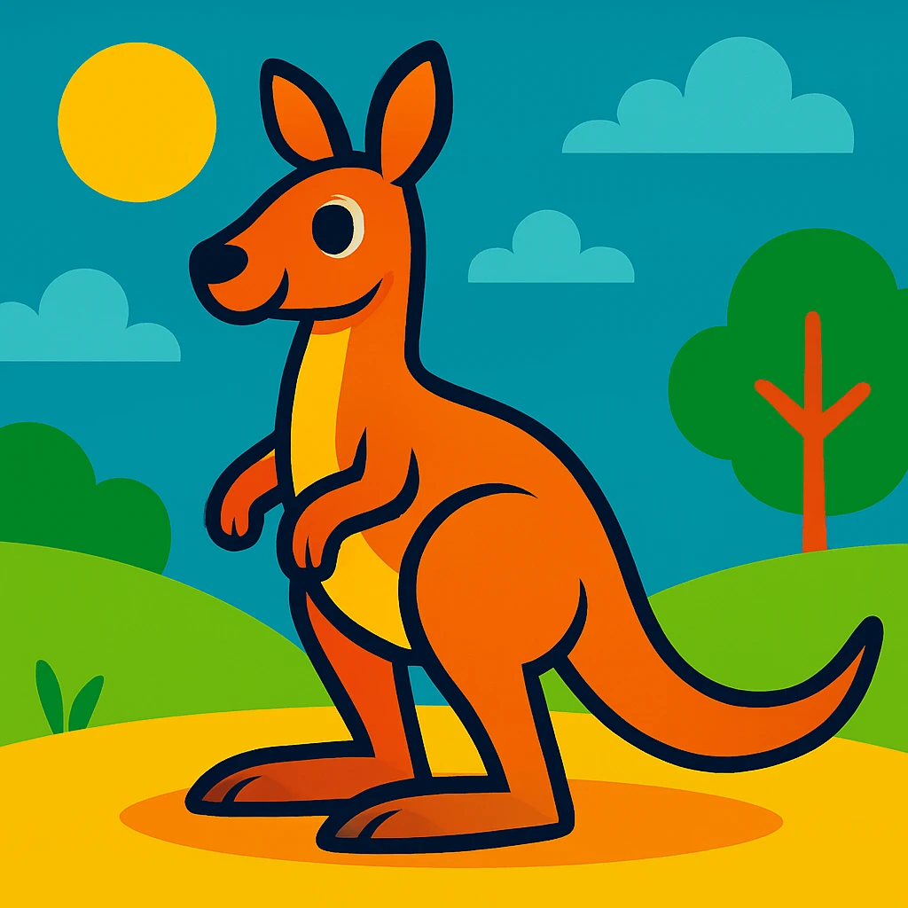 Kangaroo emoji