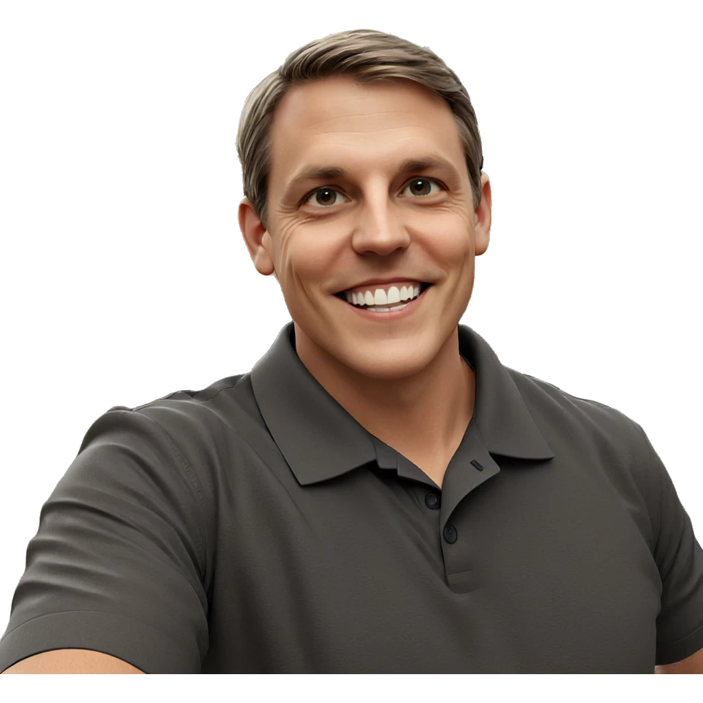 smiling boy with palm tree emoji