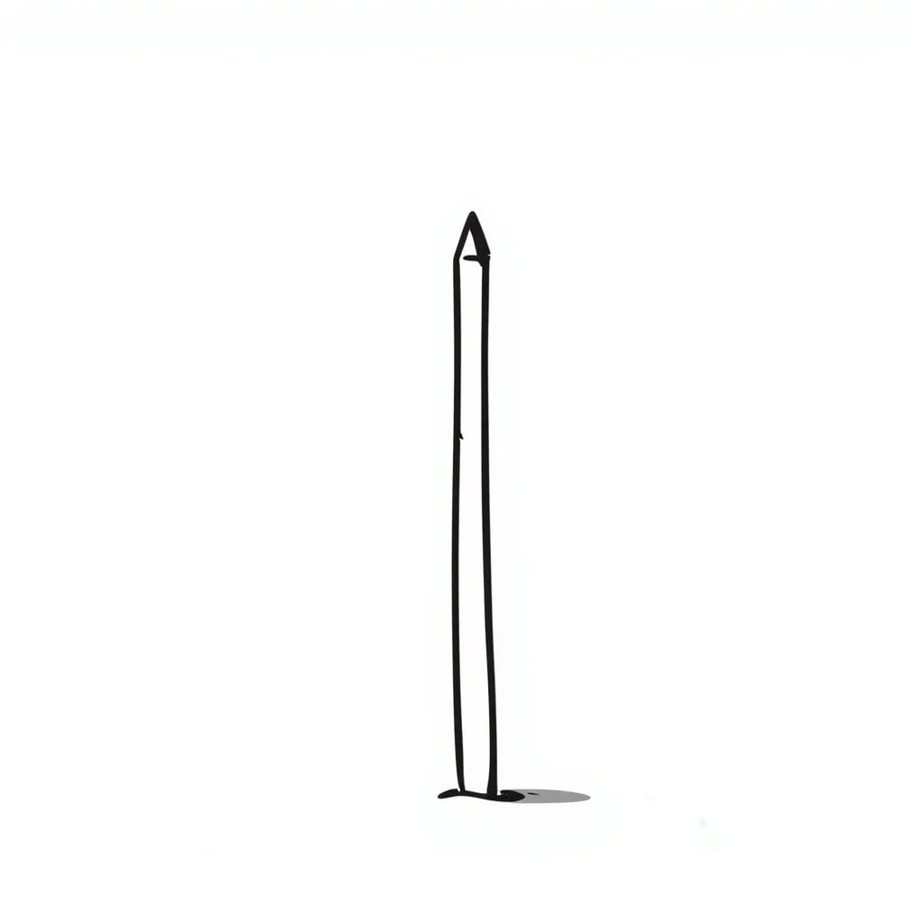 The Obelisk of Buenos Aires, a tall white stone monument with a pointed top, standing alone, iconic landmark of Argentina emoji
