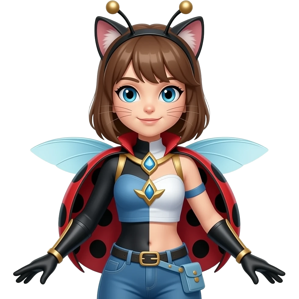 Ladybug. Es. Una. Heroina.  Con. Su. Lakichan.  Es. Una. Chica. Es.  Cat nua. Tikki. Motas. Tiki.   Es. Un. Cuami. Halia. La. Hamiga.  De. Marinet. Hija. De. Un. Paranero. Mia.    Soy. Cat nuat.  Halia. Se. Trasfoma. En.   Renarusch.    Ella. Marinet.  .   Creasion.  Mujer emoji