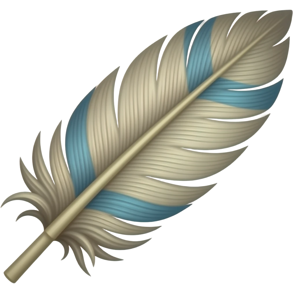 Lord Krishna feather emoji