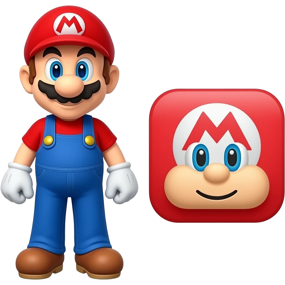 Roblox logo 👕👖🧢🧤🥾 Mario emoji