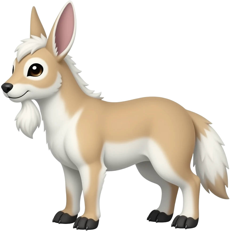 Terenry-Teto-fusion-hybrid-animal-creature with long ears emoji