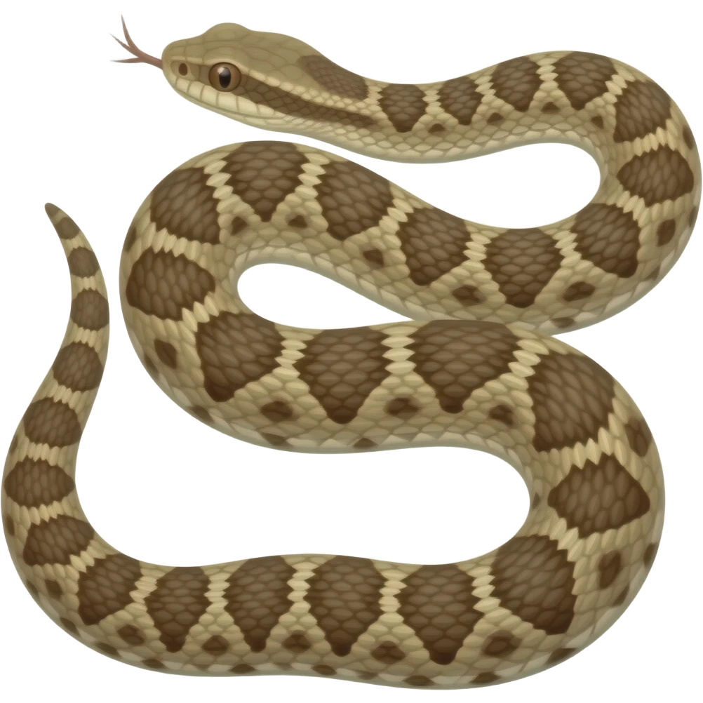 snakes diamond back emoji