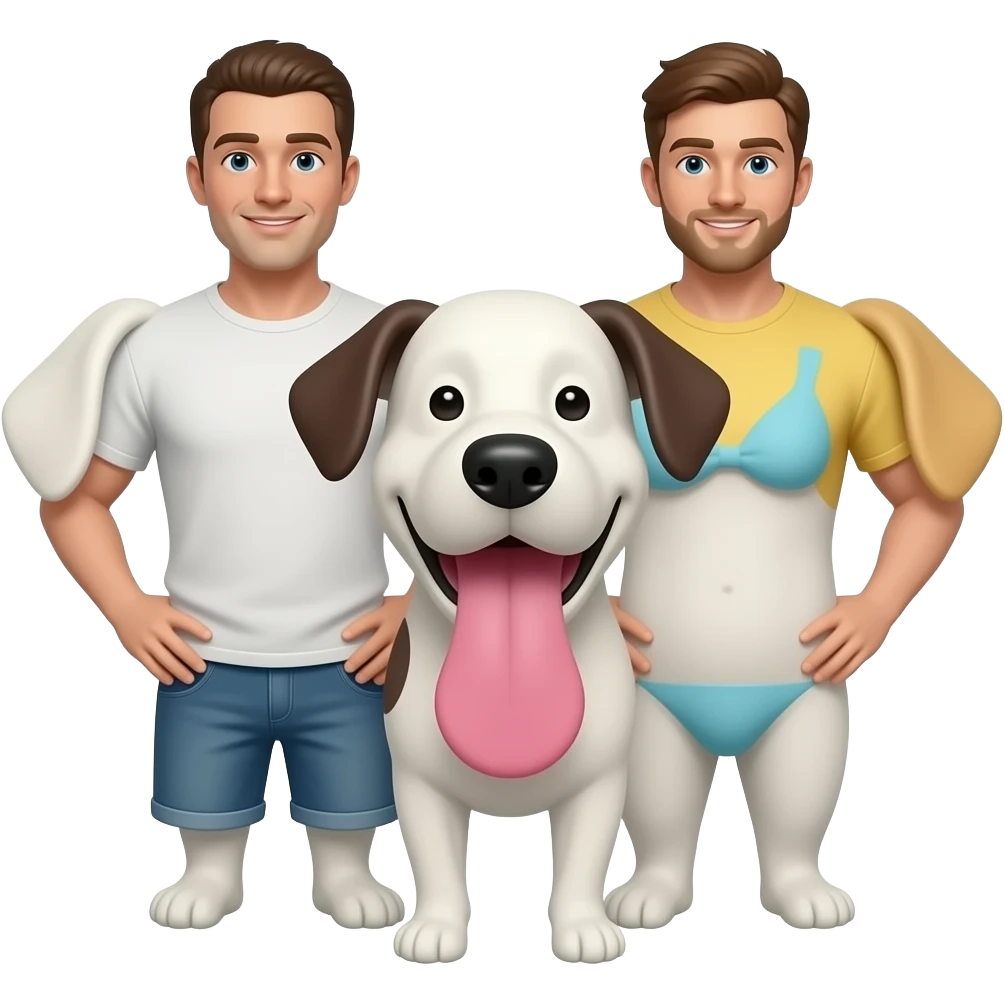 Sex Men women doggy emoji