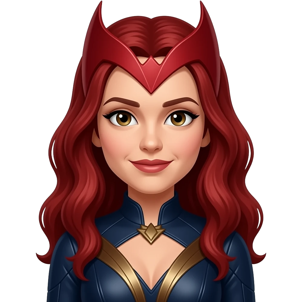 The scarlett witch Wanda Maximoff emoji