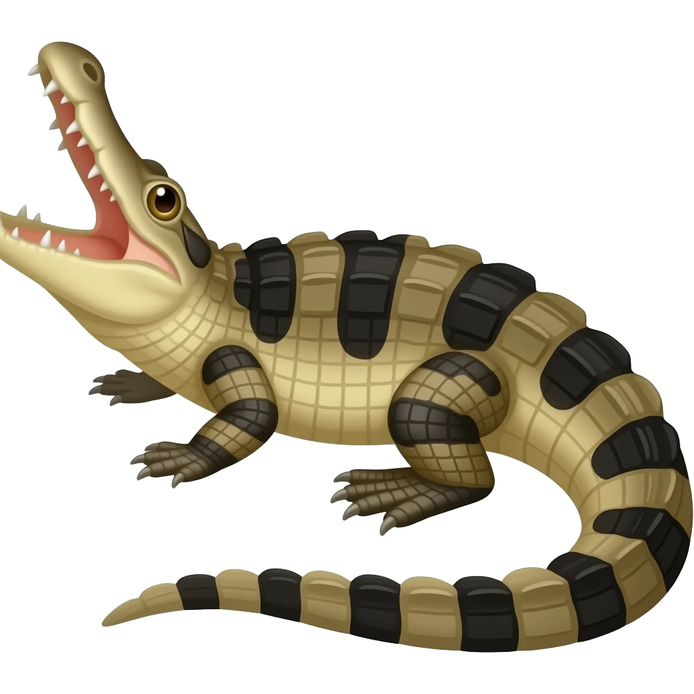 Caiman emoji