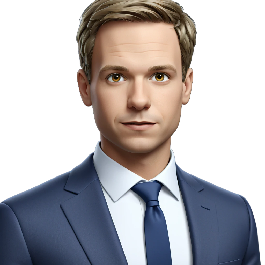 formal portrait of a man emoji