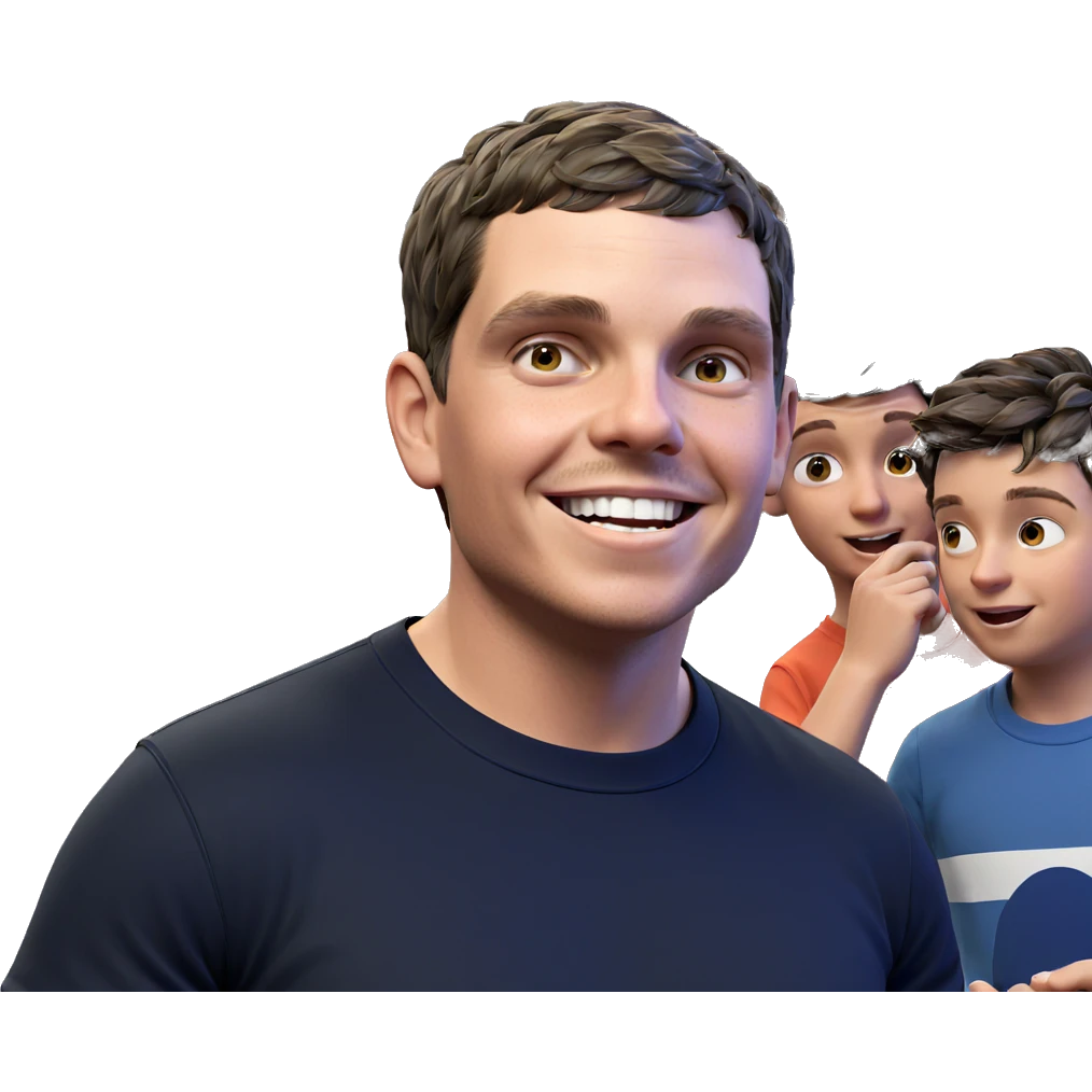 boys having fun indoors emoji