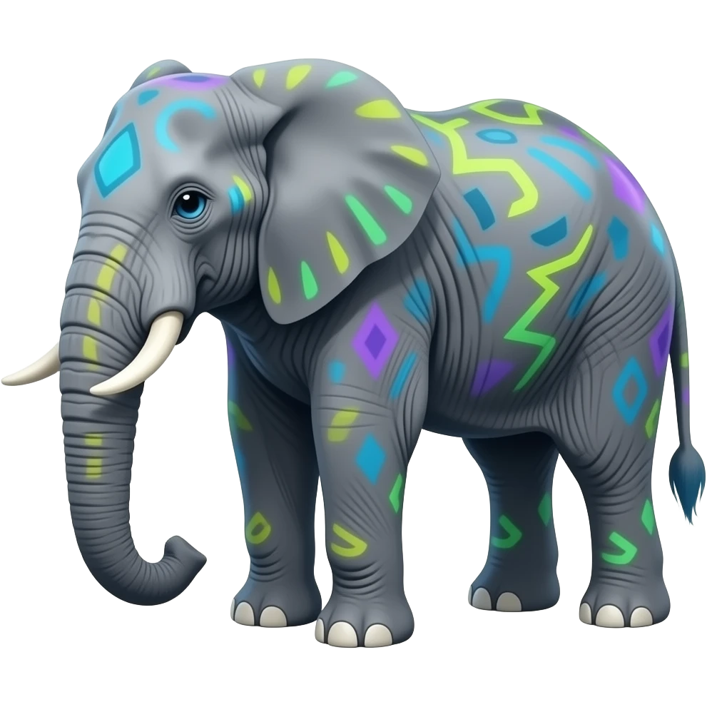Digitigrade elemental realistic pretty elefant sleek shiny patterned quadrupedal Randomly marked randomly colored Absol-Purrloin-Shinx-Liepard-Electrike-Sprigatito-Litten-hybrid emoji