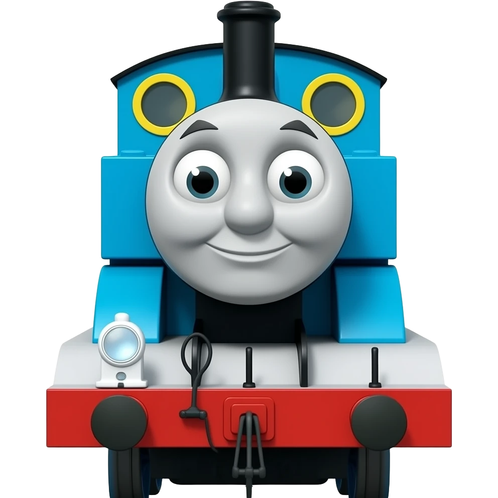 thomas the tank engine as president emoji