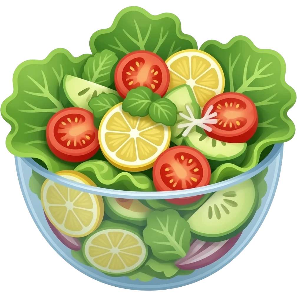 fancy caeser salad emoji