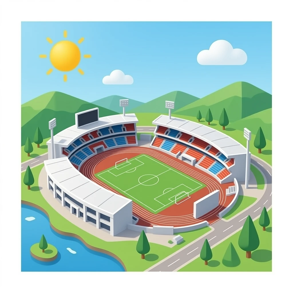 venue map for a stadium emoji