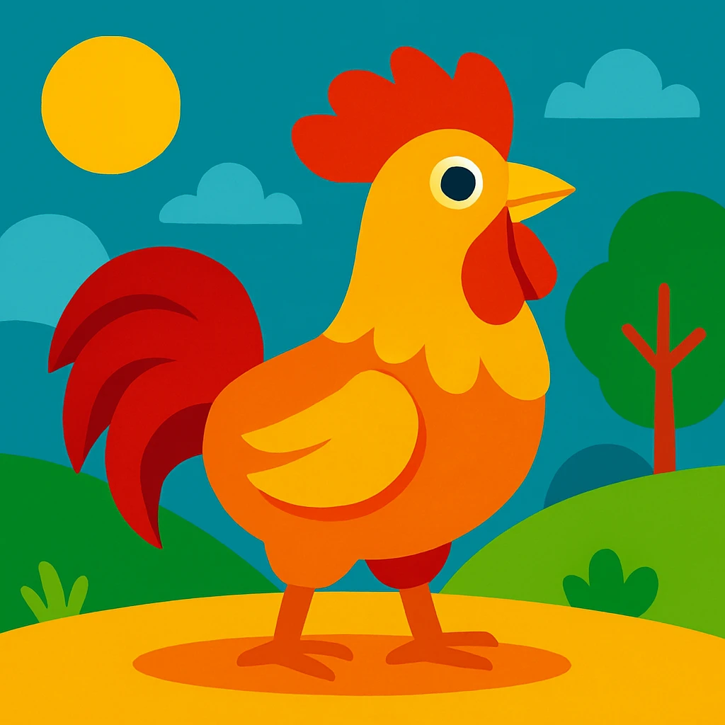 Rooster emoji