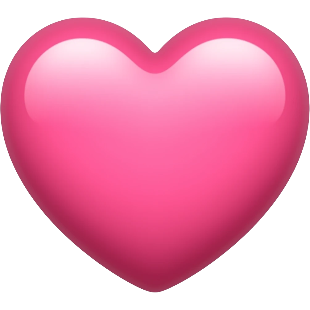 Pink heart emoji