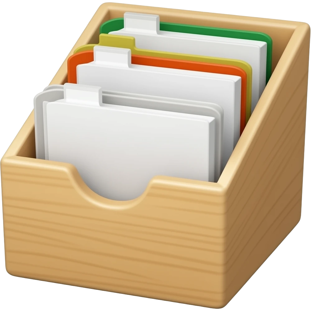 caja organizadora emoji