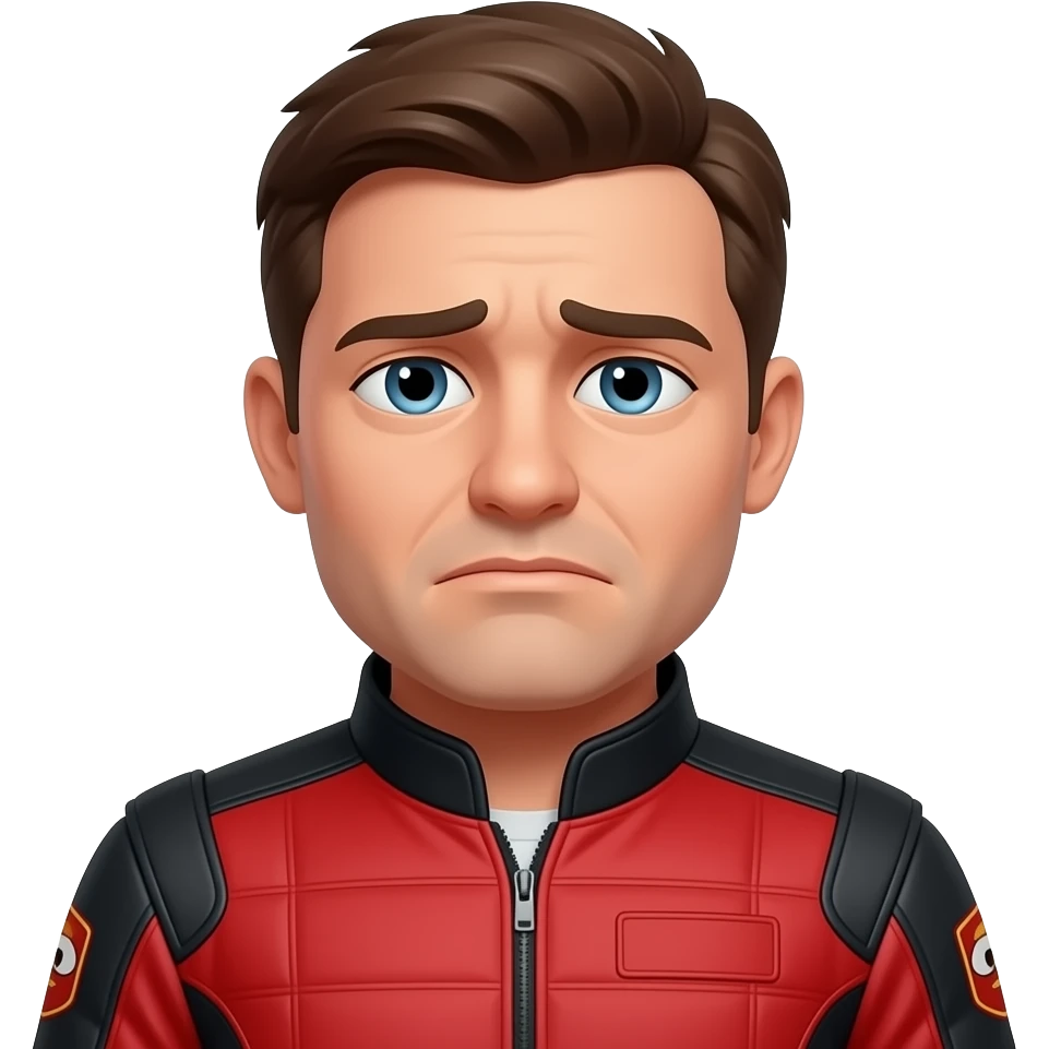 Team McQueen can’t be happy emoji