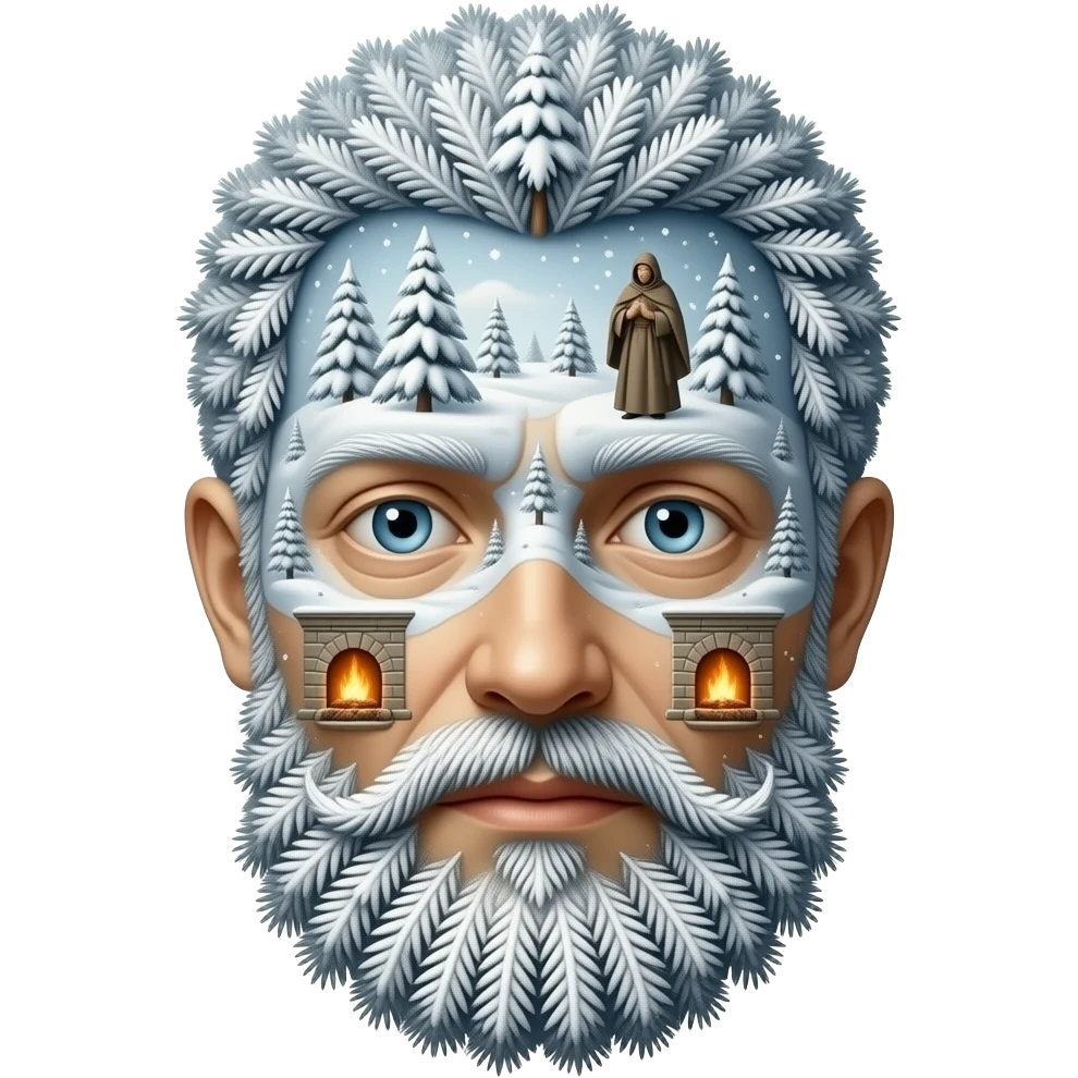 Giuseppe Arcimboldo medieval Winter emoji
