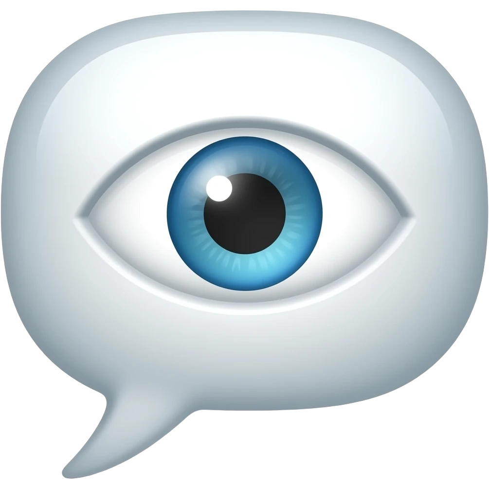 👁️‍🗨️ emoji