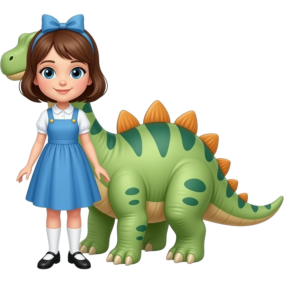 Dorothy the Dinosaur emoji
