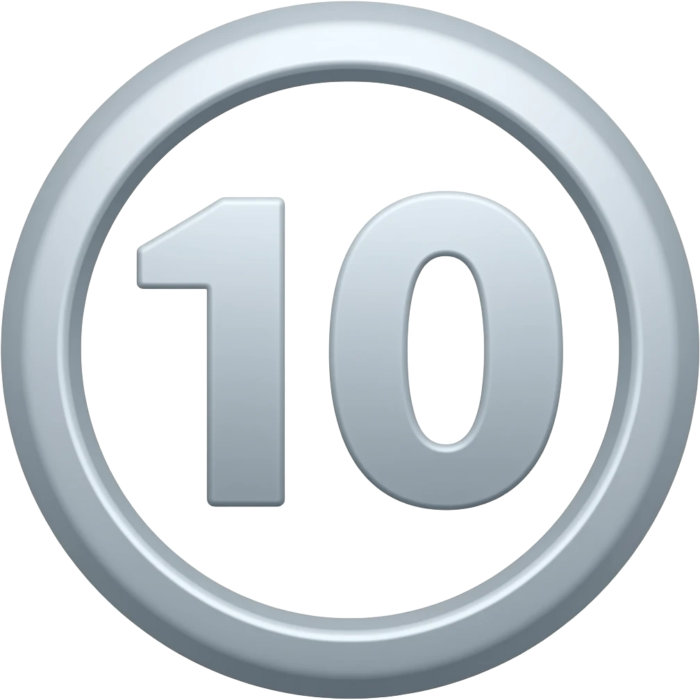 Circled number two emoji