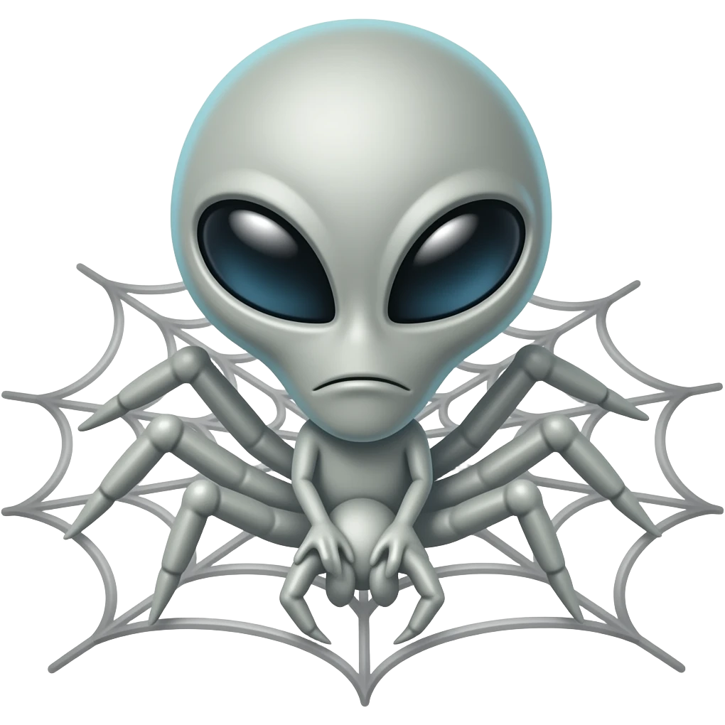 👾🕸️ emoji