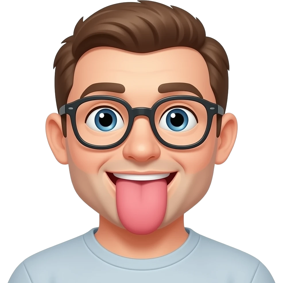 Man with giant dick emoji