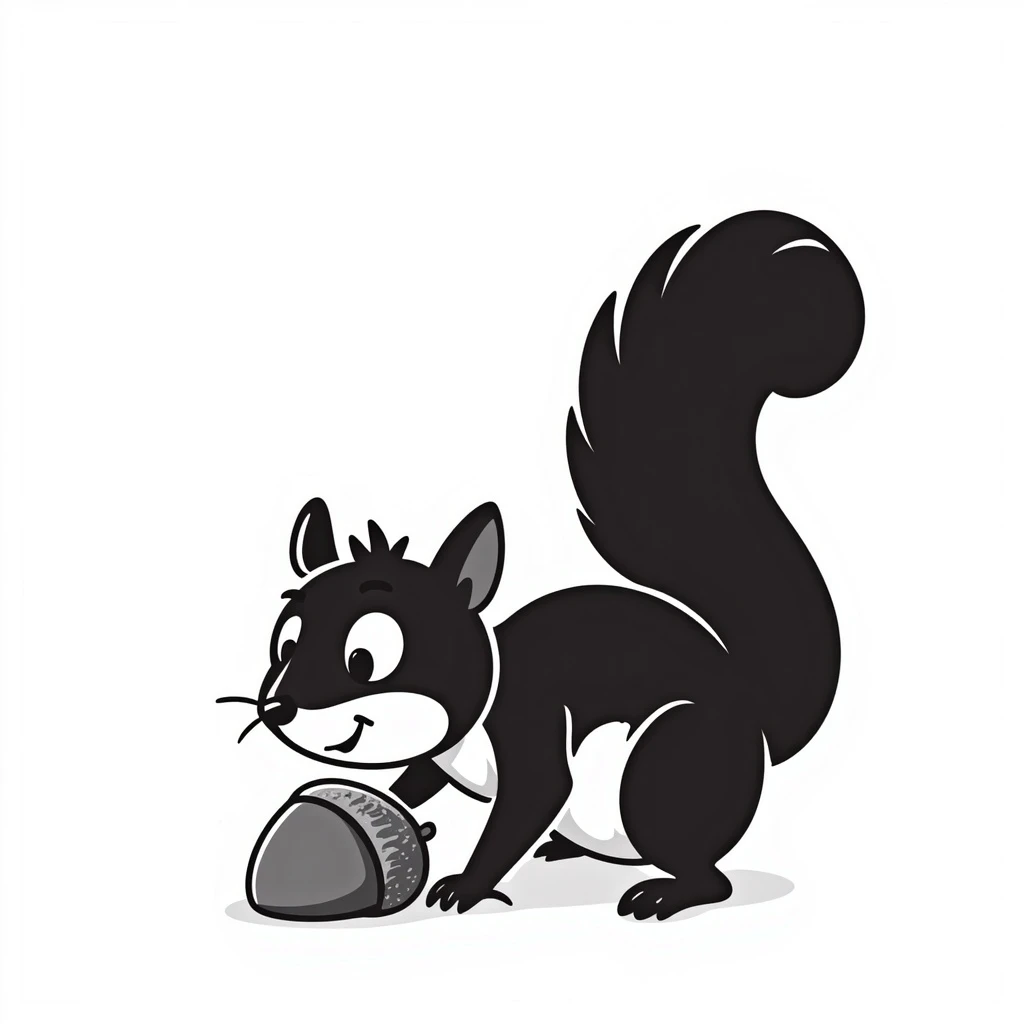 a squirrel emoji
