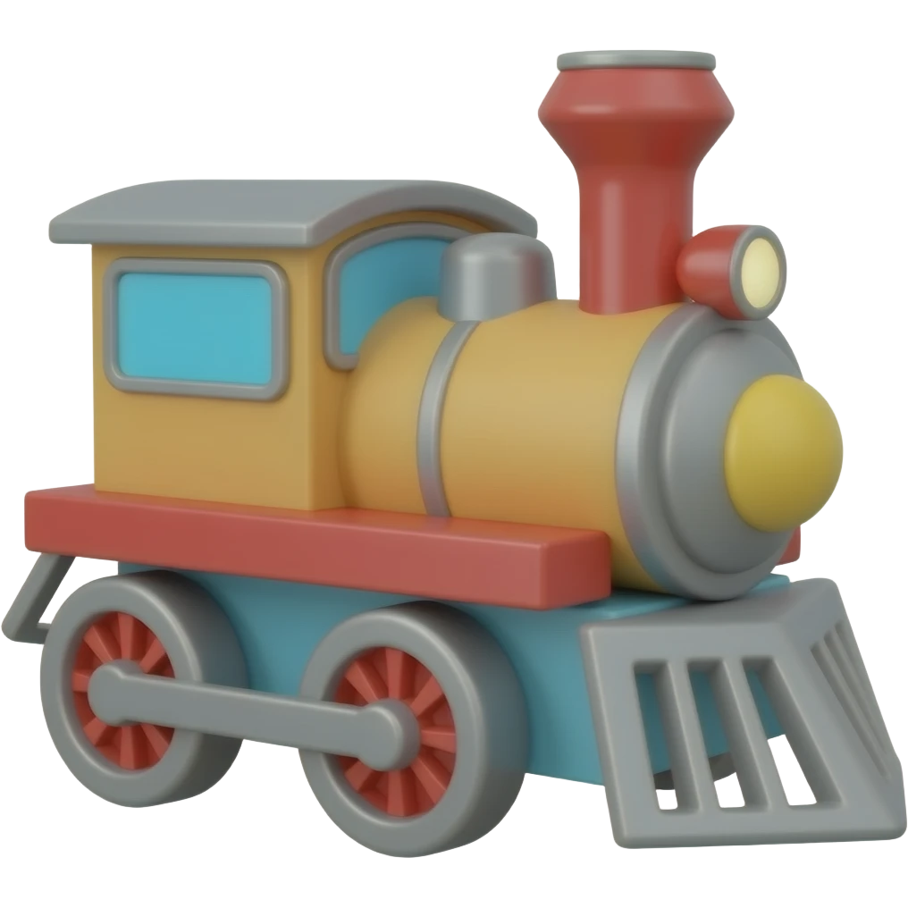 toy train emoji