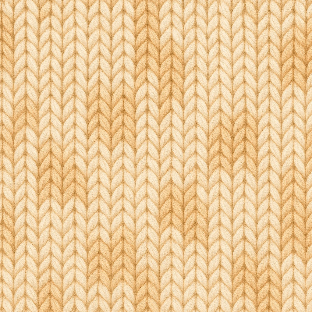 knitted sweater texture, seamless pattern, warm beige and cream tones, cozy autumn background, soft fabric style emoji