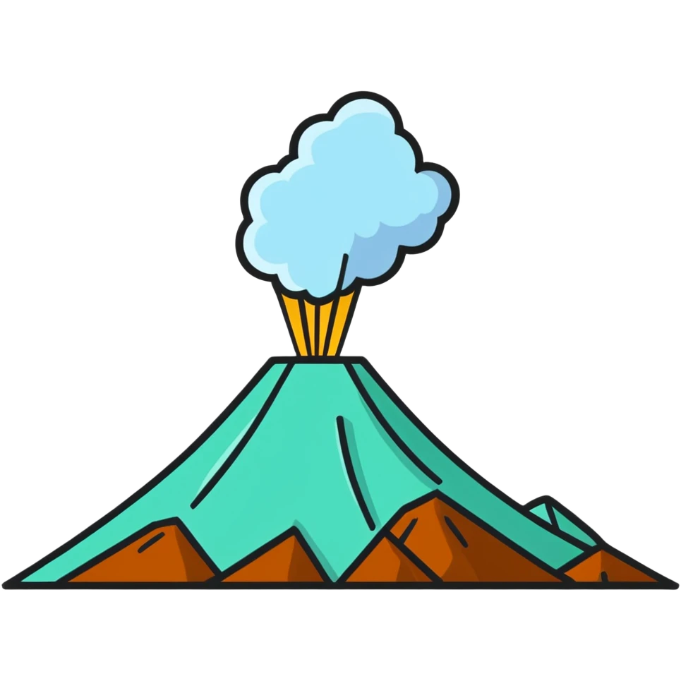volcán  emoji