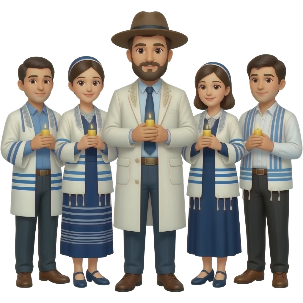 shabbath celebrate jewish community emoji