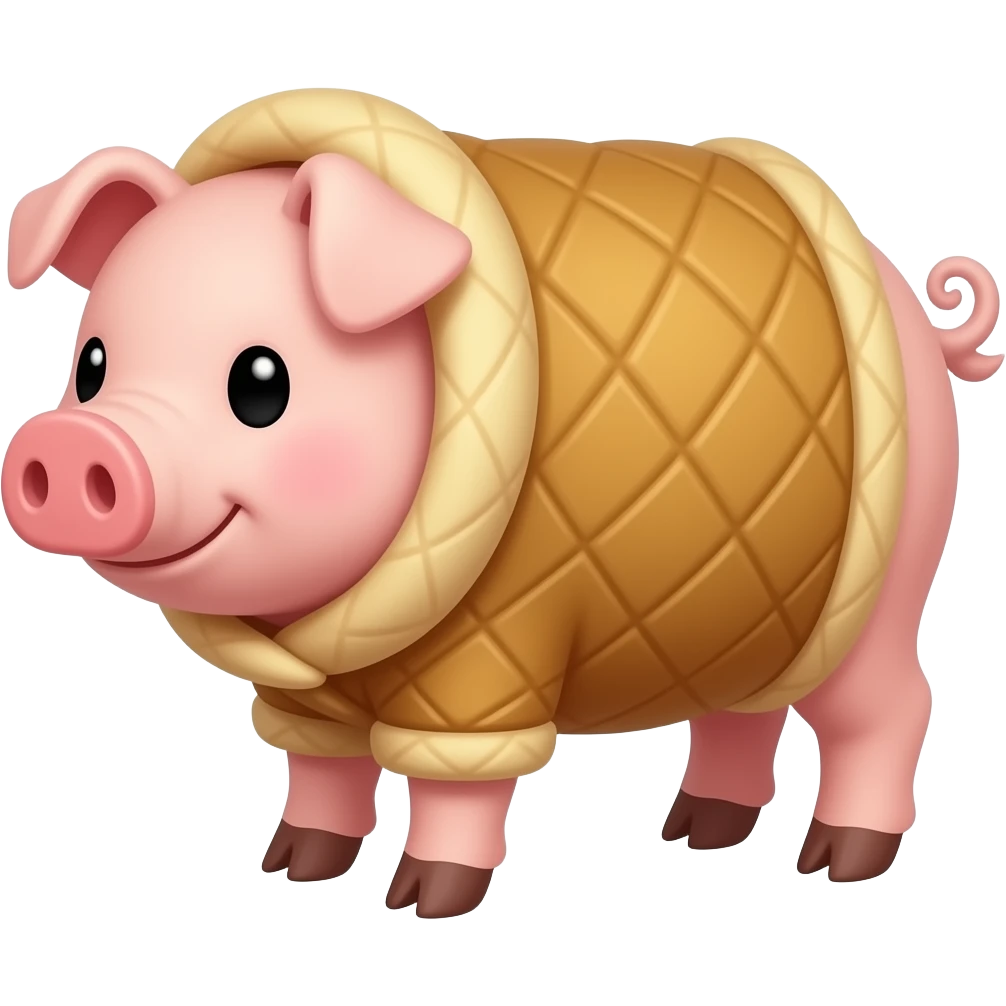 Pigs in blankrts emoji