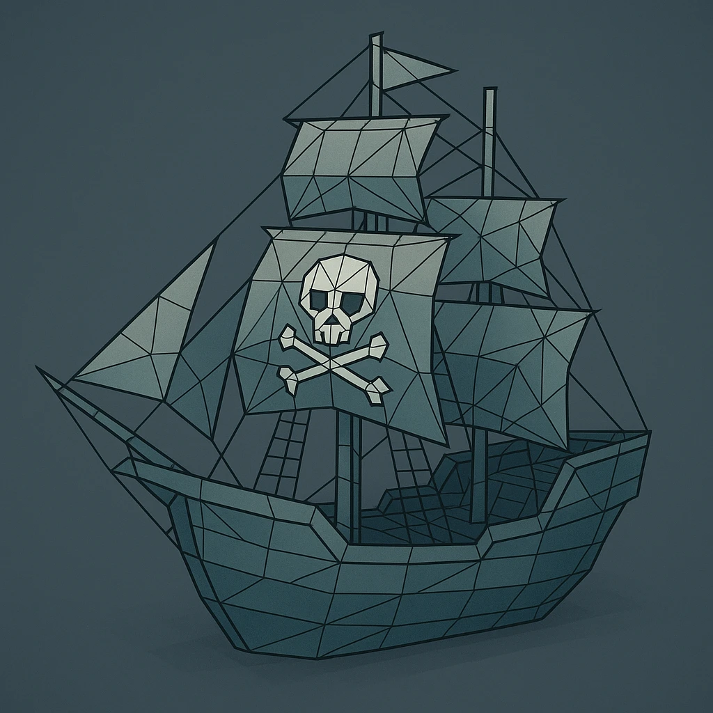 pirate ship emoji